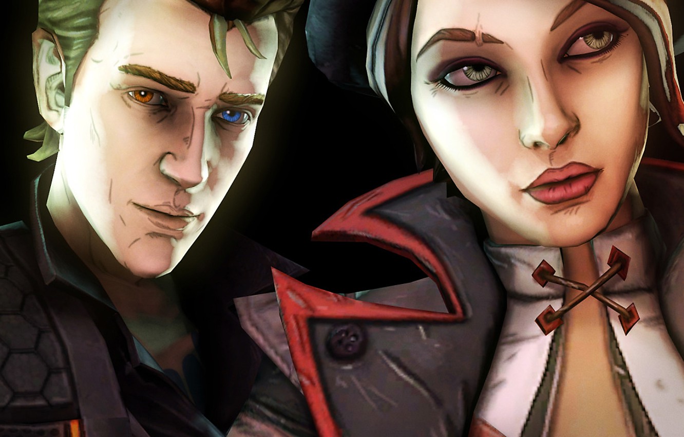 Photo Wallpaper Look, Borderlands, Fiona, Rhys, Tale - Tales From The Borderlands Fiona X Rhys , HD Wallpaper & Backgrounds