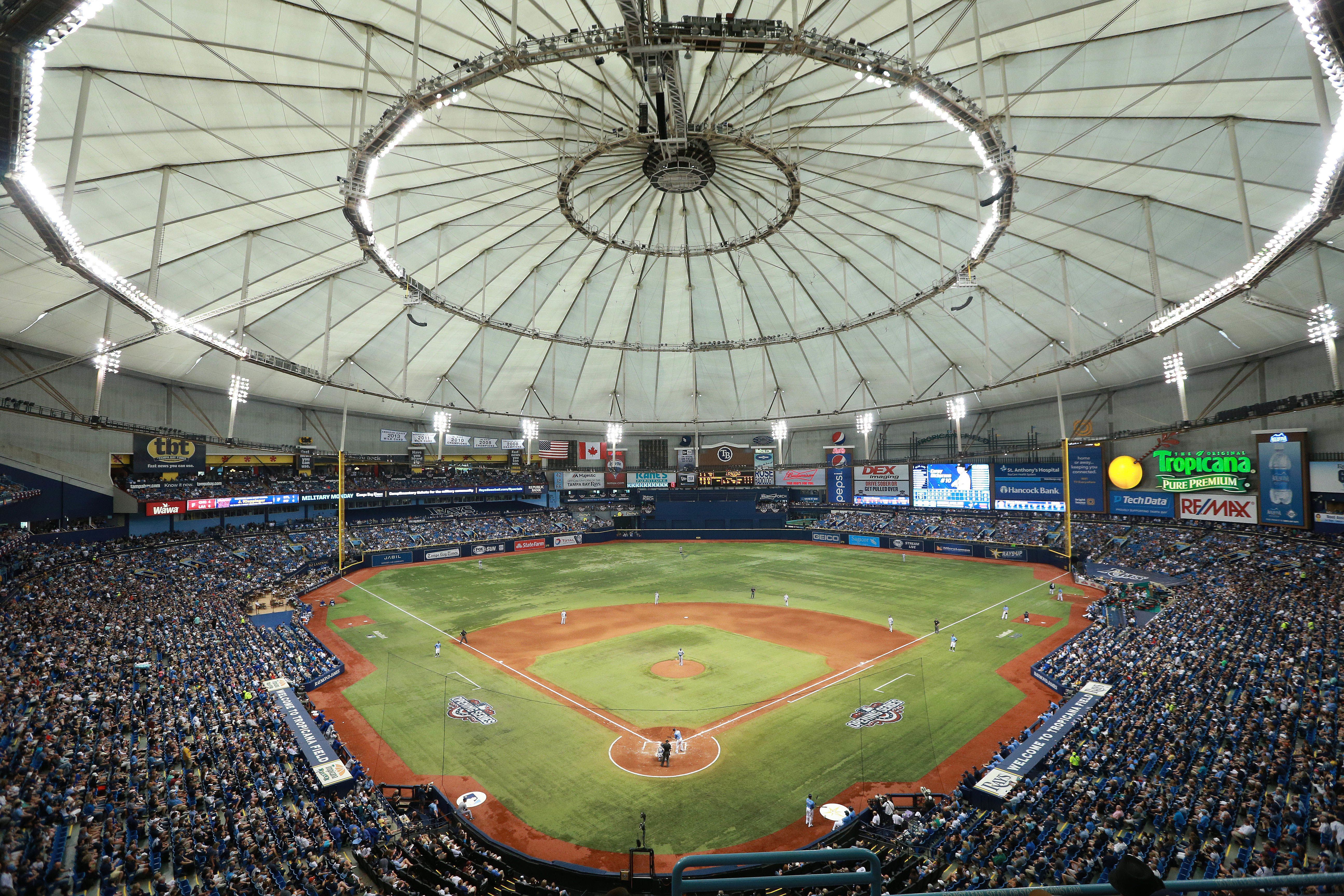 Photos Of Tampa Bay Rays - Tropicana Field , HD Wallpaper & Backgrounds