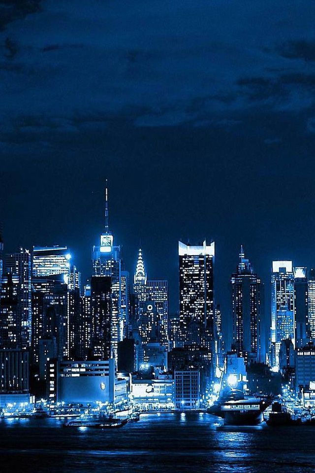 New York City Skyline World Iphone 4s Wallpaper Download , HD Wallpaper & Backgrounds