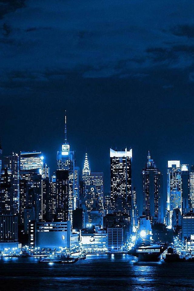 New York City Skyline World Iphone 4s Wallpaper Download Hd Wallpaper Backgrounds Download
