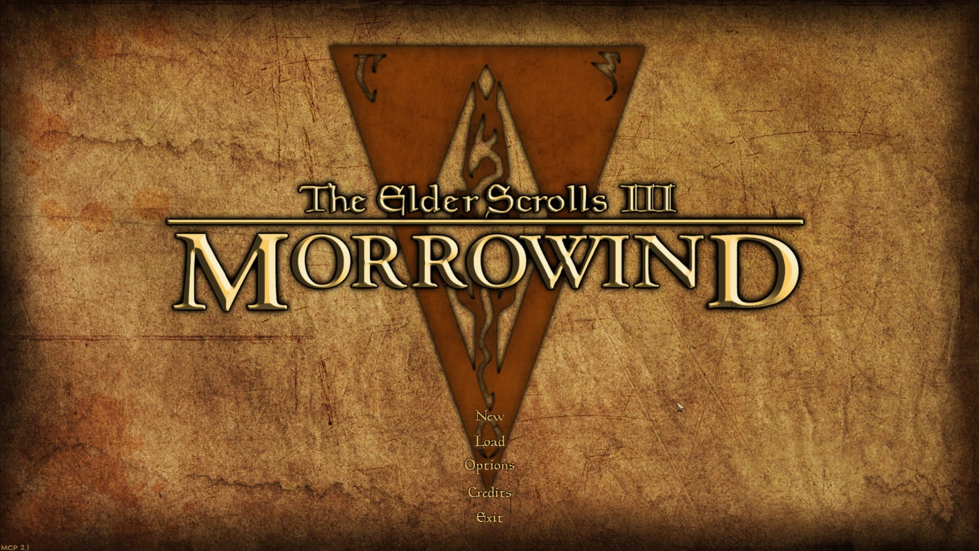 The Elder Scrolls Iii - Elder Scrolls Iii Morrowind Logo , HD Wallpaper & Backgrounds