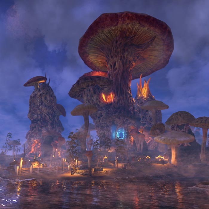 Morrowind Sadrith Mora Wallpaper Engine - Mushroom , HD Wallpaper & Backgrounds