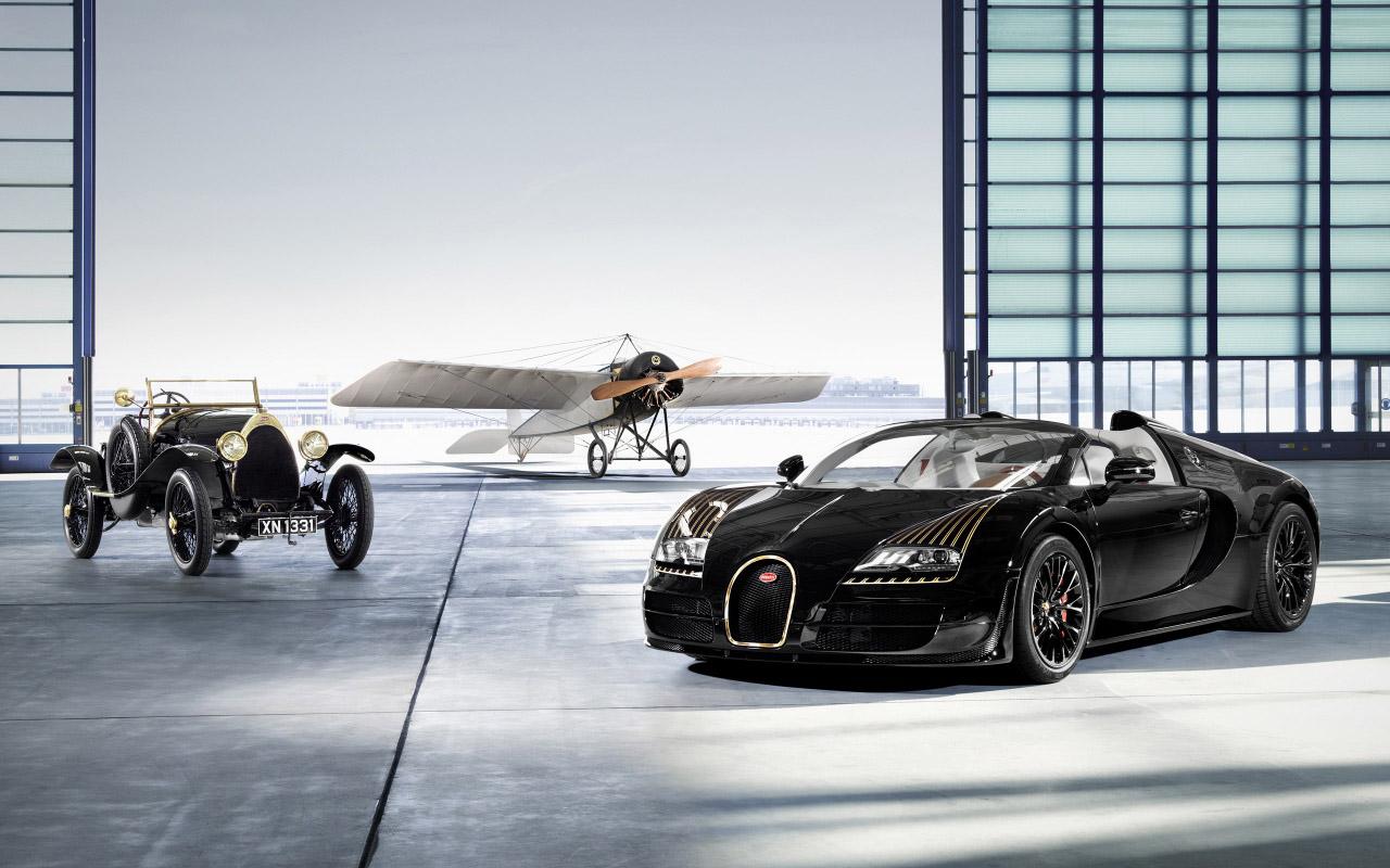 Bugatti Veyron Black Bess , HD Wallpaper & Backgrounds