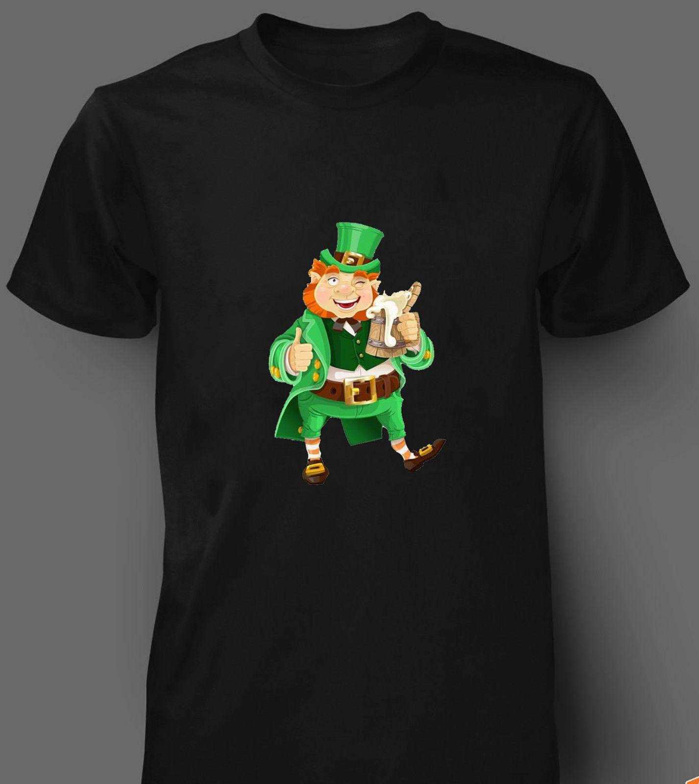 Latest St Patricks Day T Shirt Leprechaun Ireland Shamrock - Cartoon , HD Wallpaper & Backgrounds