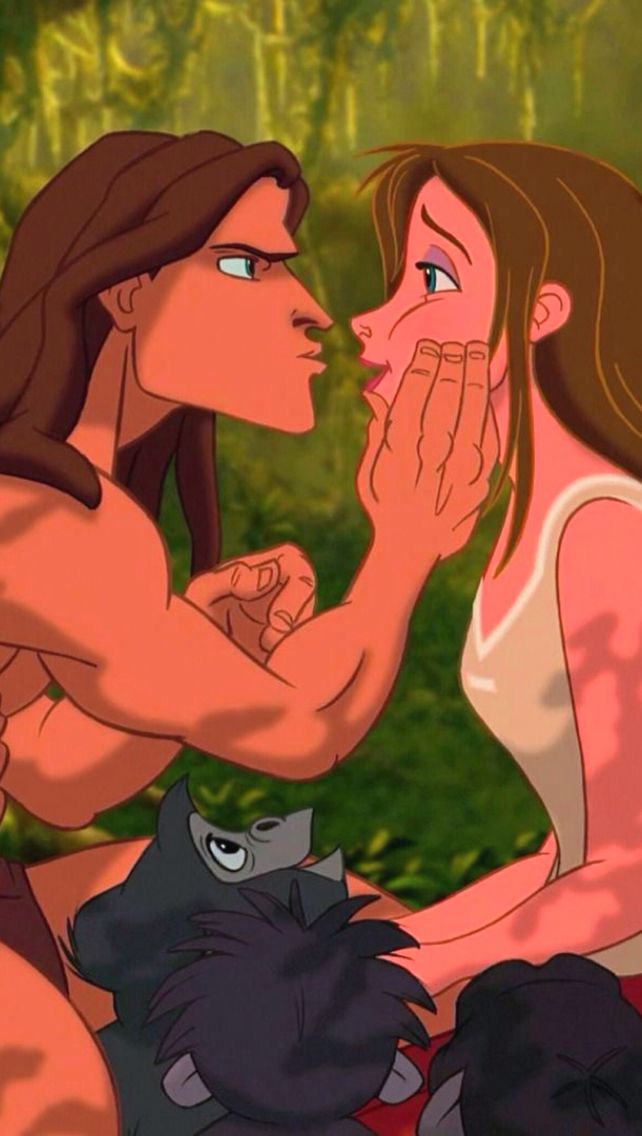 Tarzan And Jane Iphone 5 Wallpaper - Tarzan Y Jane Disney , HD Wallpaper & Backgrounds