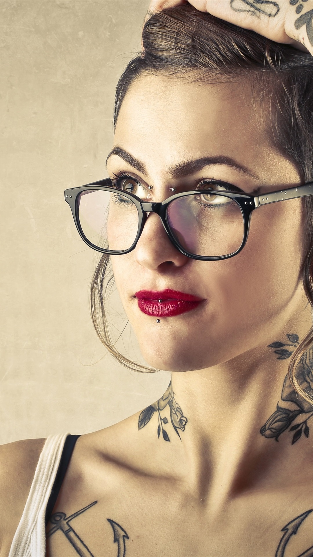 Tattoo Girl Wallpaper Iphone 6 , HD Wallpaper & Backgrounds