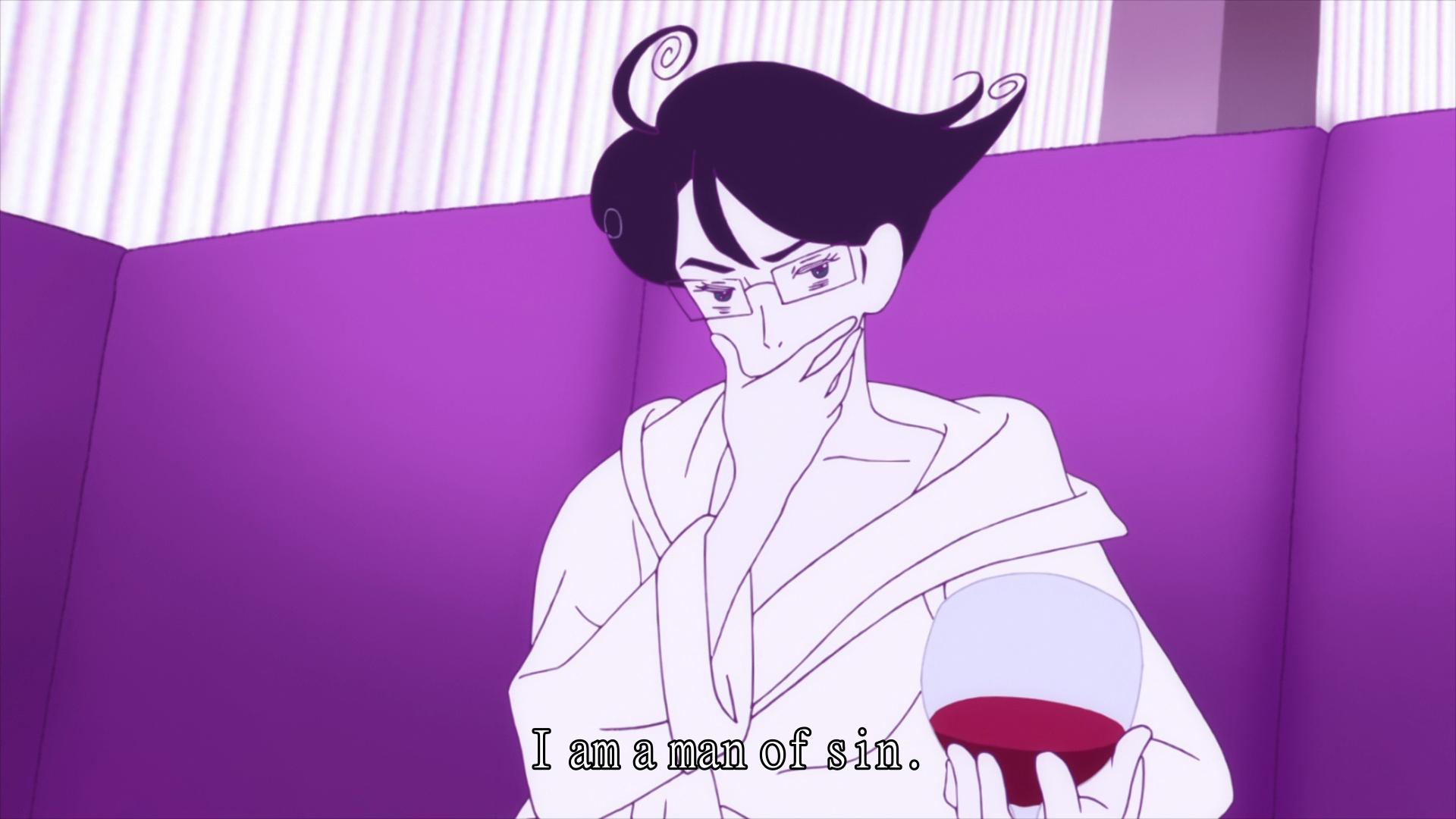 Only Blinded Him To The Beautifully Colored Lives He's - Watashi Tatami Galaxy Beard , HD Wallpaper & Backgrounds