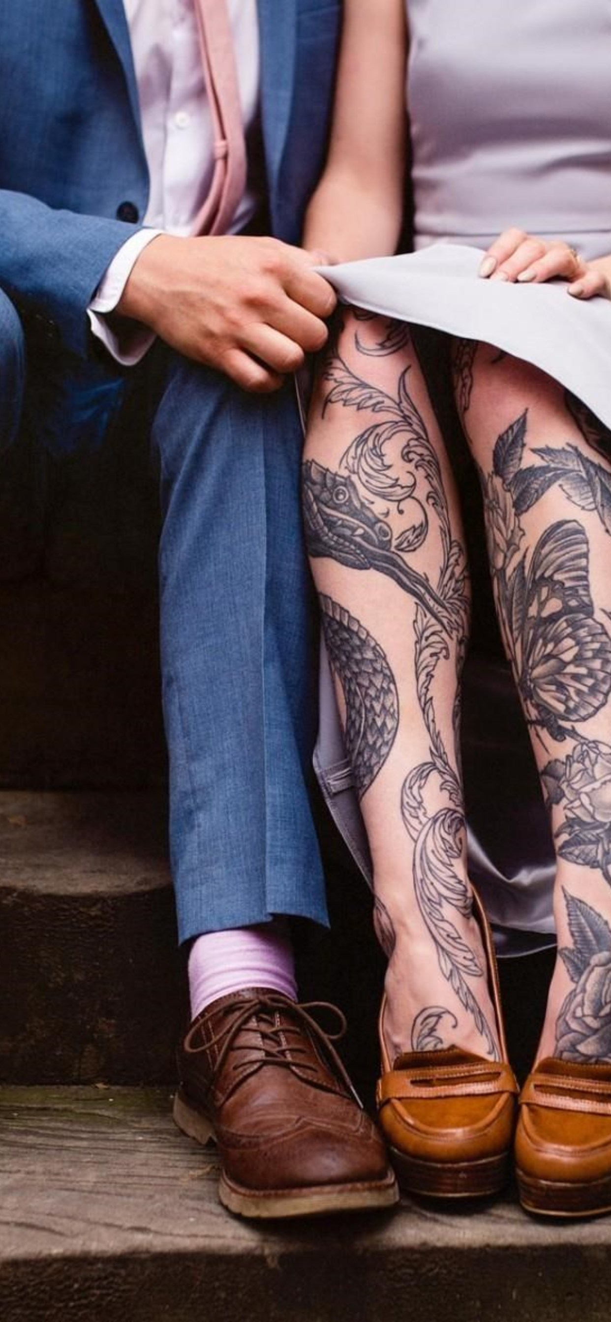Tattoo Womens Leg