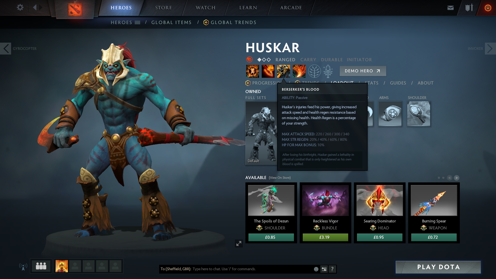 So Apparently Huskar Now Resists Health - Pangolier Dota 2 , HD Wallpaper & Backgrounds