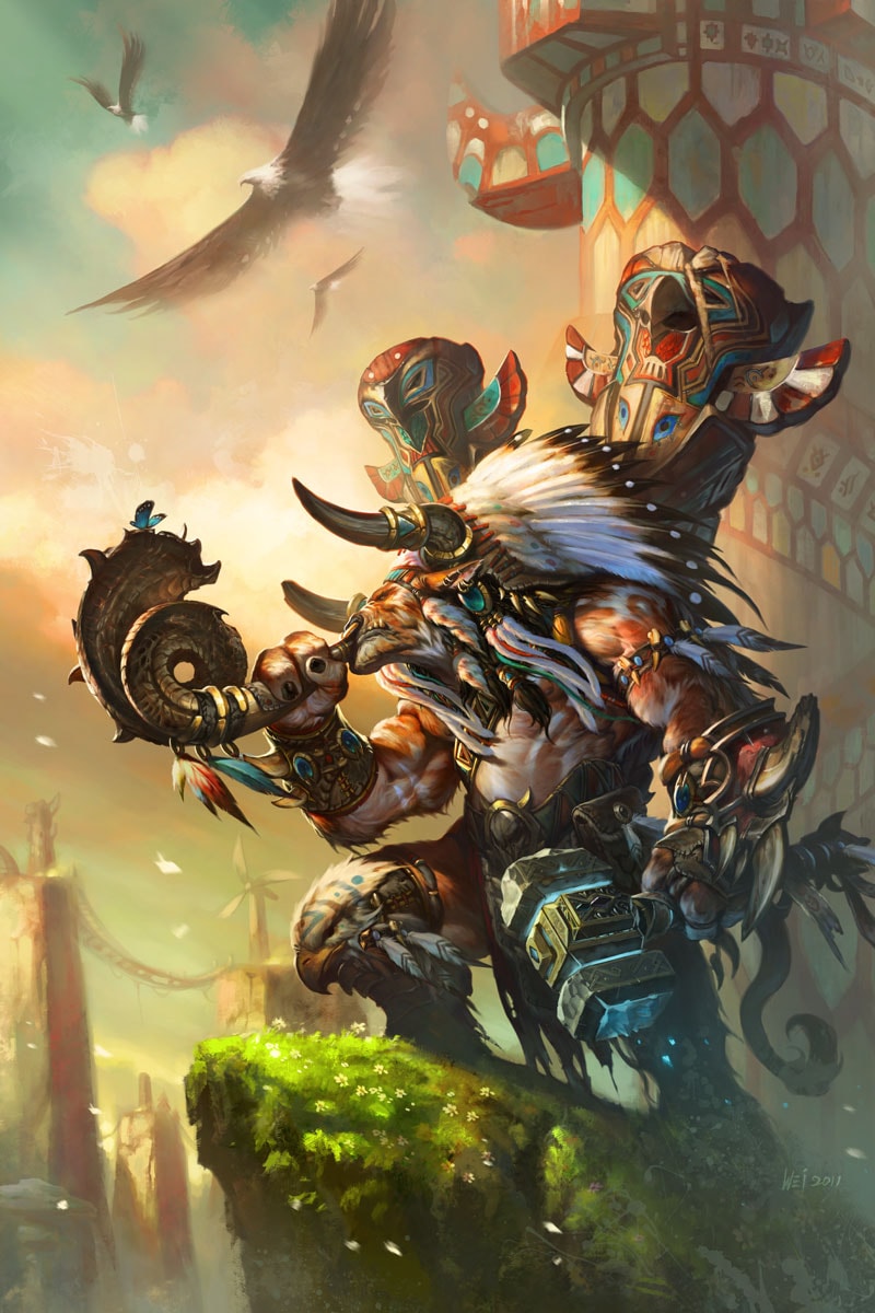 Baine Bloodhoof Wallpapers Hd Wow - World Of Warcraft Baine , HD Wallpaper & Backgrounds