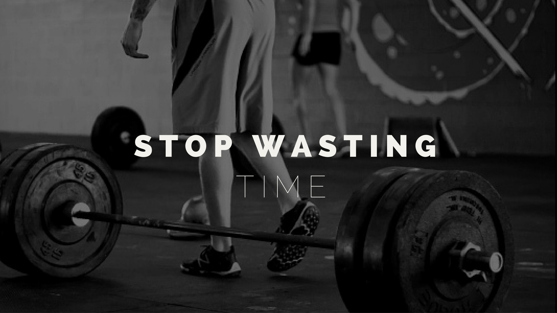 Powerlifting Wallpaper Desktop - Stop Wasting Time , HD Wallpaper & Backgrounds