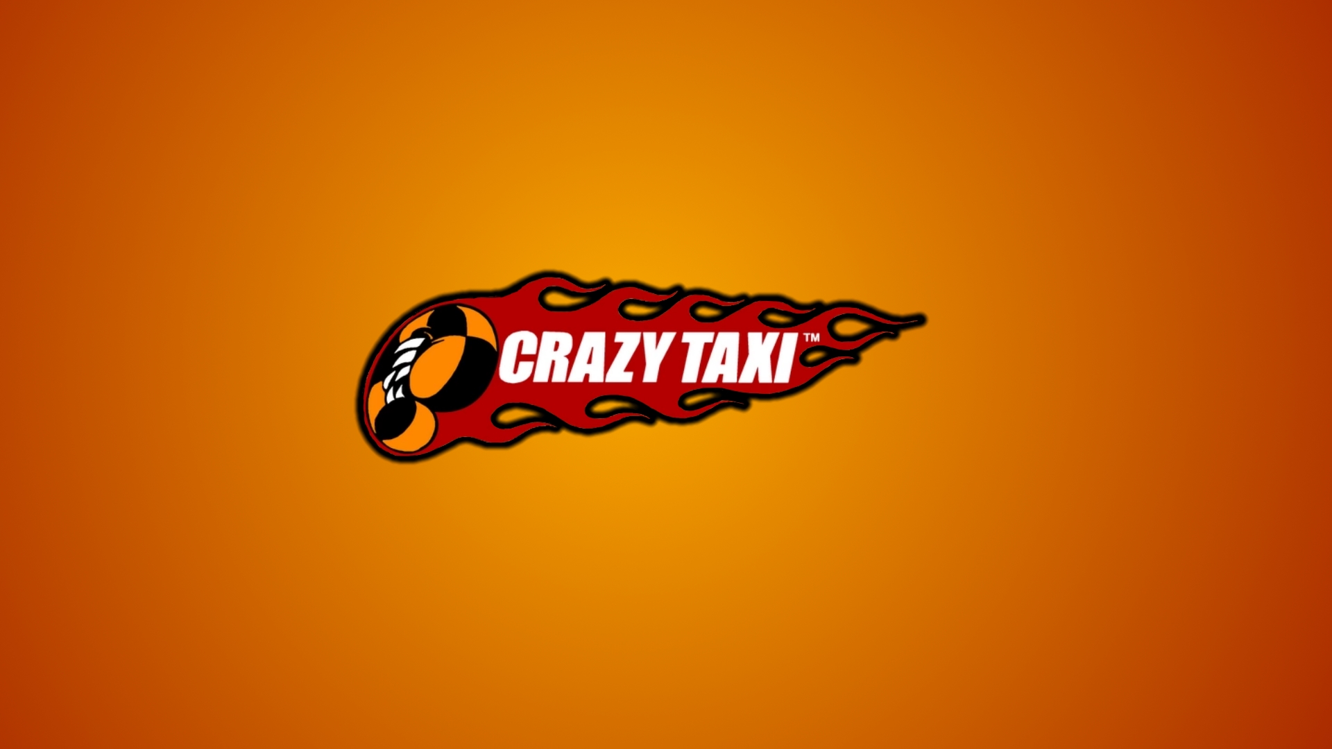 Crazy Taxi Wallpaper - Crazy Taxi Logo , HD Wallpaper & Backgrounds