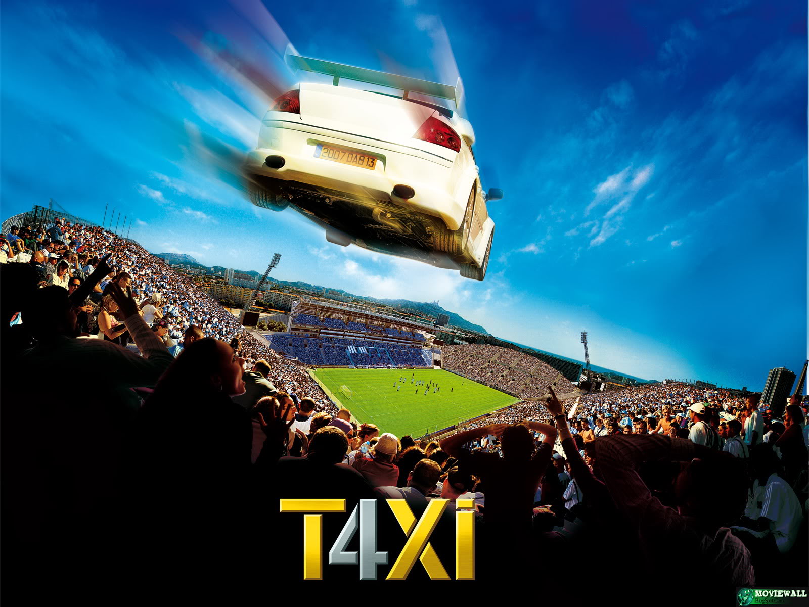 Taxi - Taxi 4 2007 Poster , HD Wallpaper & Backgrounds
