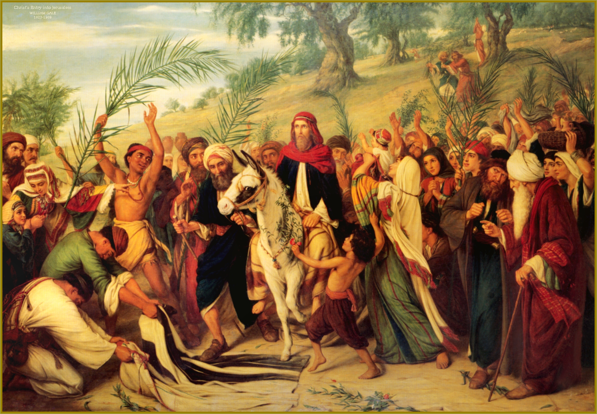 Christ's Entry Into Jerusalem , HD Wallpaper & Backgrounds