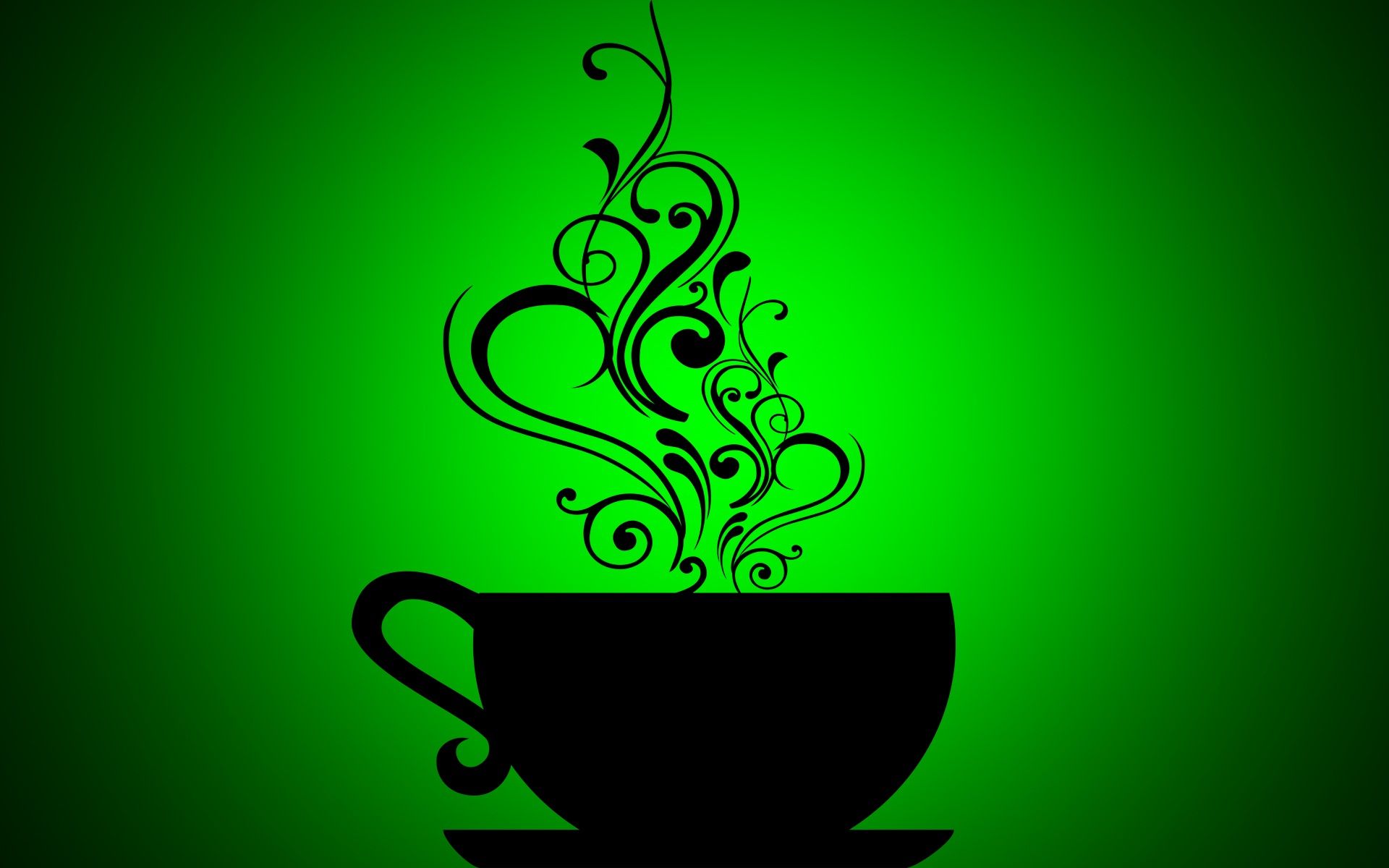 Tea Cup Art For Good Morning Wishes - Tea Cup Black And White Png , HD Wallpaper & Backgrounds