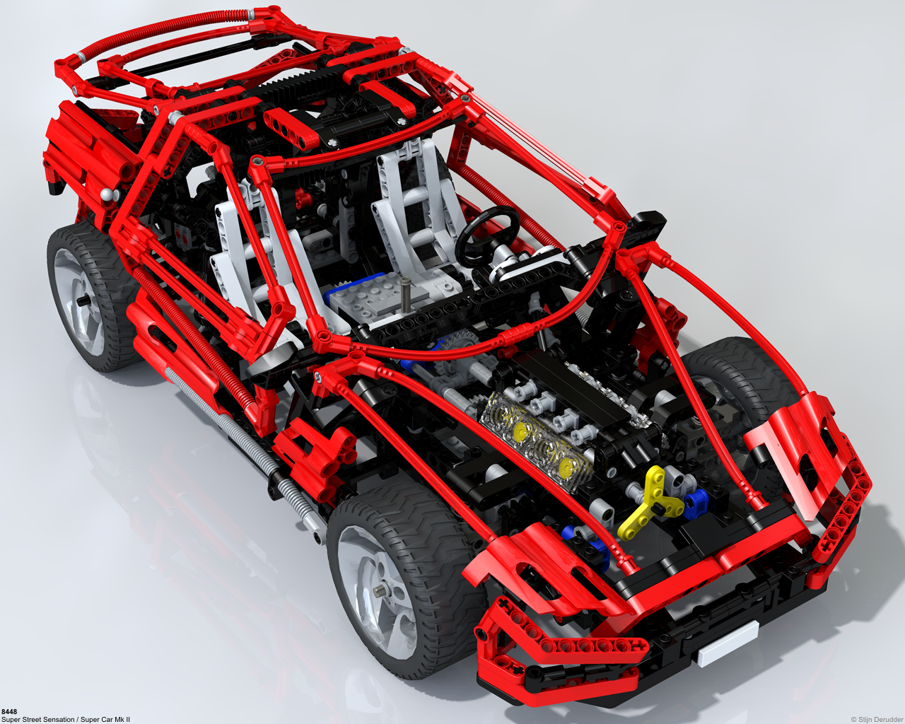 Lego Technic Wallpaper - 8448 Super Street Sensation , HD Wallpaper & Backgrounds