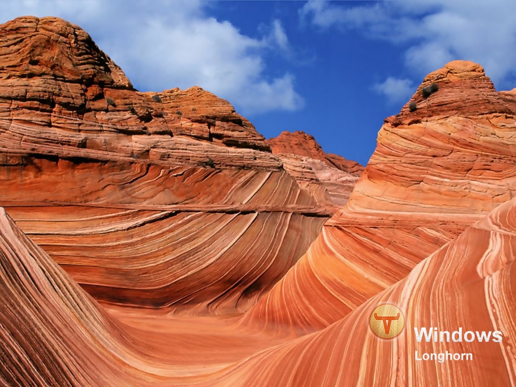 Download Windows Longhorn 2003 Wallpaper For Mobile - Coyote Buttes, The Wave , HD Wallpaper & Backgrounds