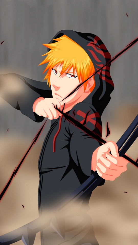 Download Wallpaper - Ichigo Kurosaki Tensa Zangetsu , HD Wallpaper & Backgrounds