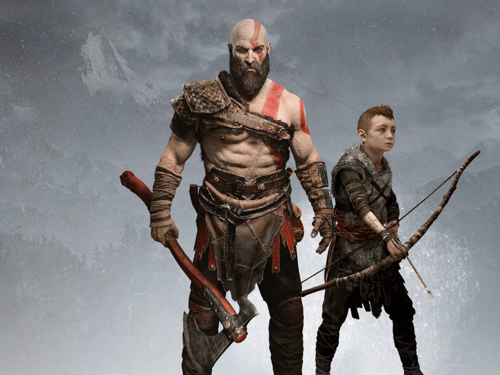 Kratos 4k Wallpapers For Your Desktop Or Mobile Screen - God Of War 4 Hd , HD Wallpaper & Backgrounds