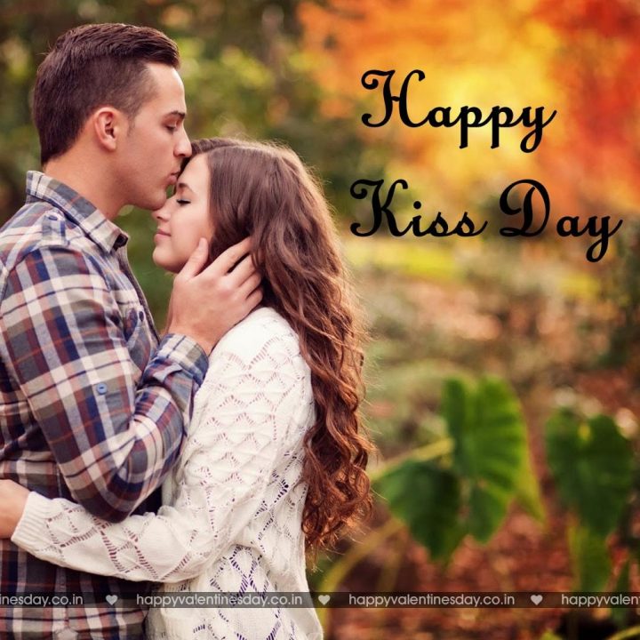Kiss Day Funny Cards - Love Couple Pic Hd , HD Wallpaper & Backgrounds