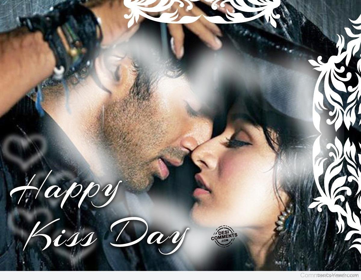 Download Happy Kiss Day Wallpapers 69 Free Desktop - Happy Kiss Day Fb , HD Wallpaper & Backgrounds