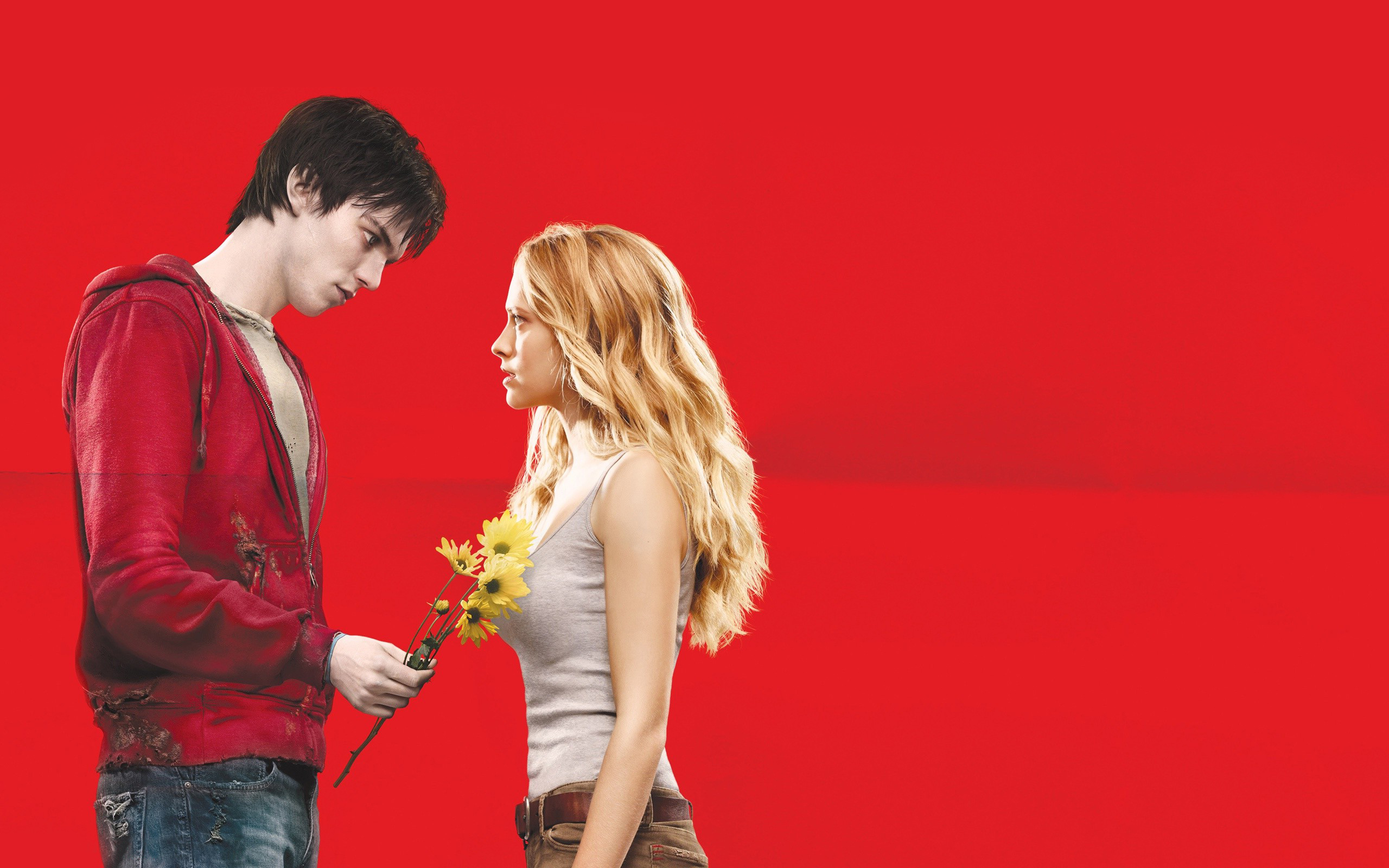 Warm Bodies Nicholas Hoult And Teresa Palmer - Warm Bodies Movie Cover , HD Wallpaper & Backgrounds
