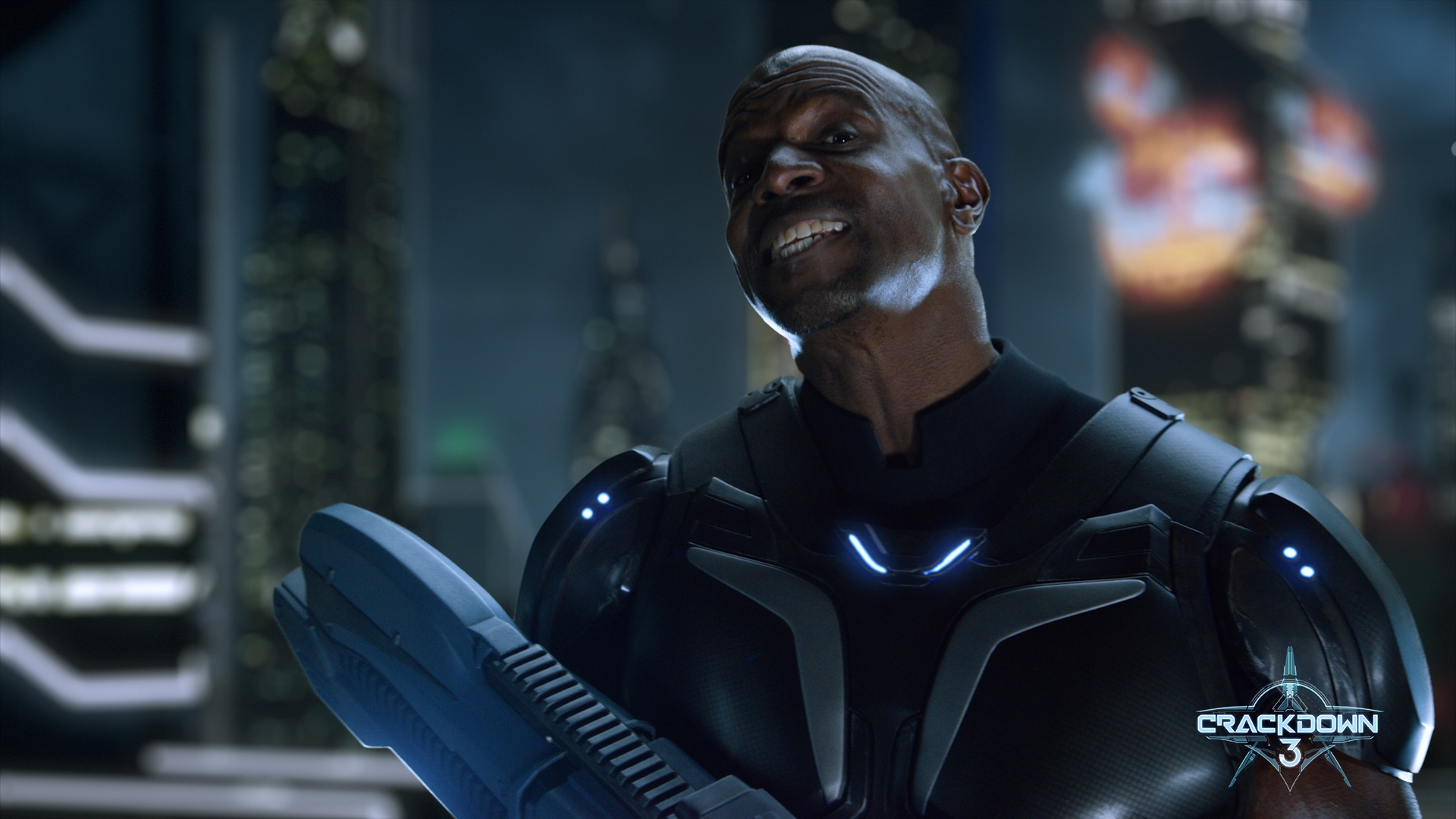 Terry Crews Crackdown 3 Video Game Thumbnail - Crackdown 3 , HD Wallpaper & Backgrounds