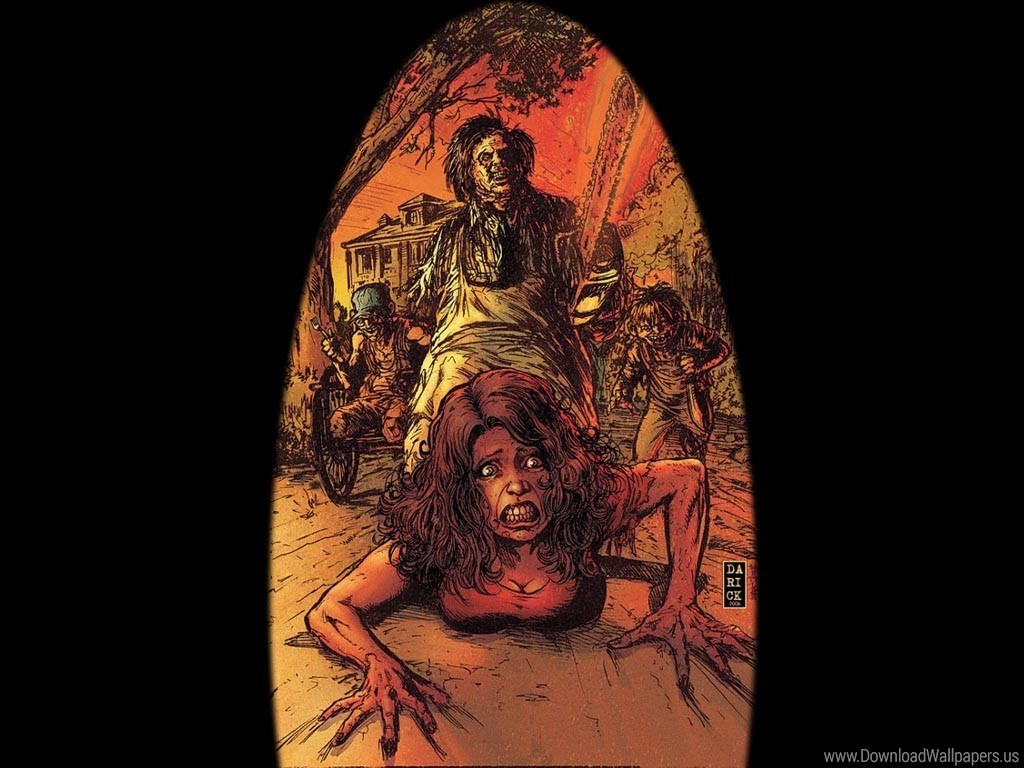 Texas Chainsaw Massacre Artwork , HD Wallpaper & Backgrounds