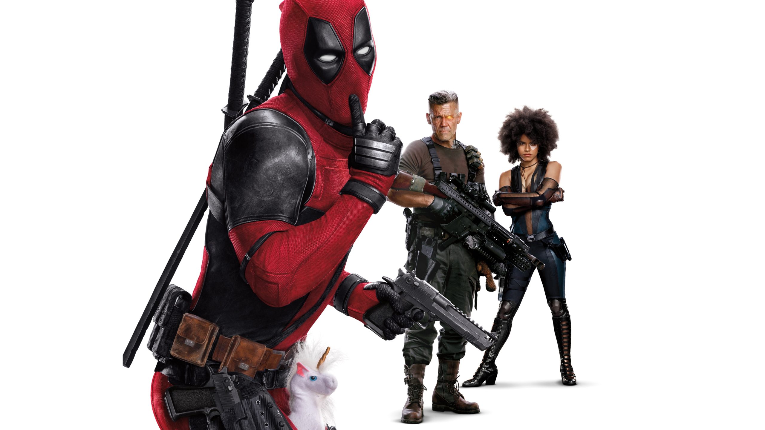 Deadpool 2 Deadpool, Cable, Domino 4k Ultra Hd - Deadpool 3 , HD Wallpaper & Backgrounds