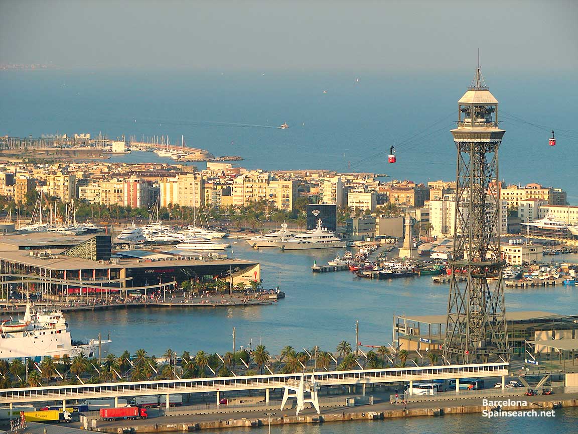 Barcelona Cable Car Tower - Montjuïc , HD Wallpaper & Backgrounds