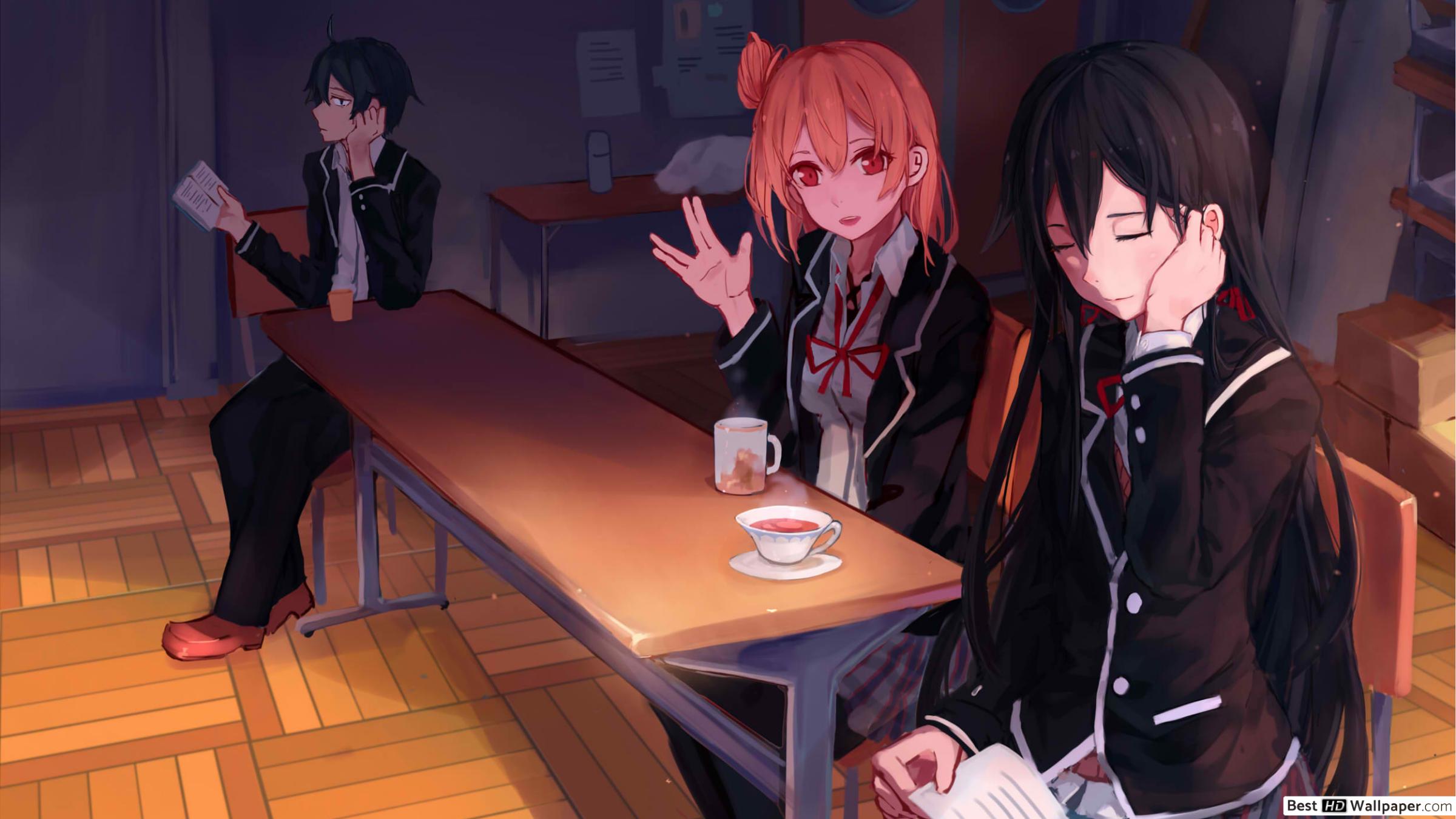 Description, Sizes - Oregairu Wallpaper Hd , HD Wallpaper & Backgrounds