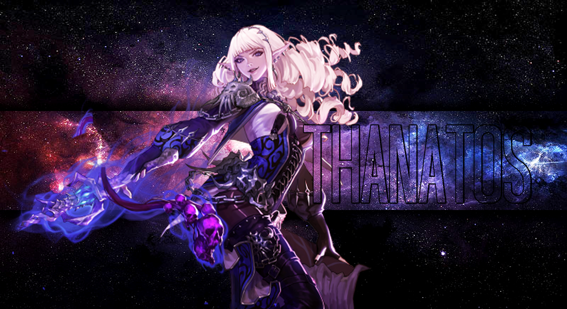 Thanatos - Dungeon Fighter Online Wallpaper Artist , HD Wallpaper & Backgrounds