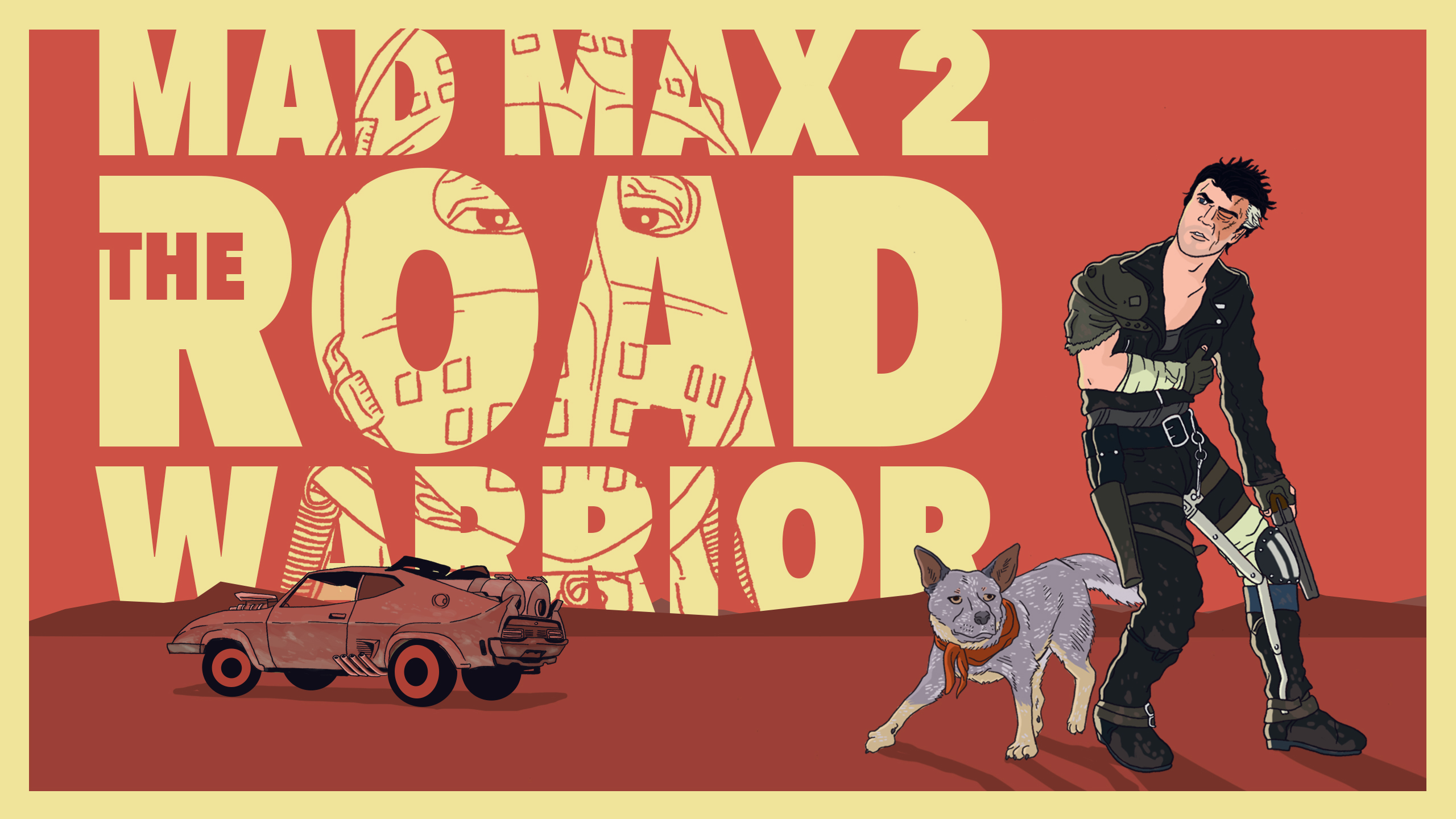 Mad Max Wallpapers - De Mad Max 2 Warrior Road , HD Wallpaper & Backgrounds