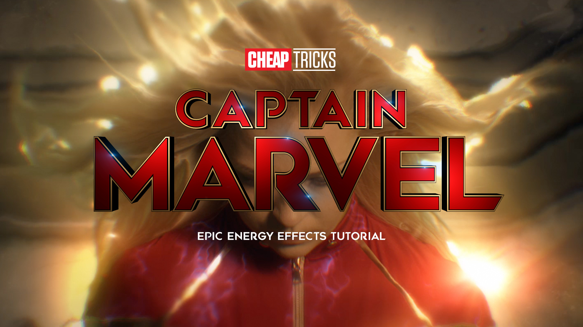 Cheap Tricks - Captain Marvel Effect Photoshop , HD Wallpaper & Backgrounds