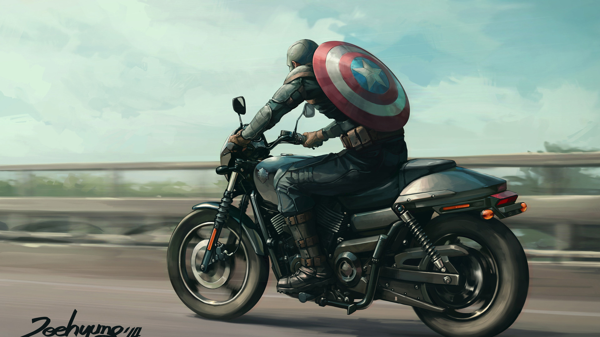 captain america the first avenger bike