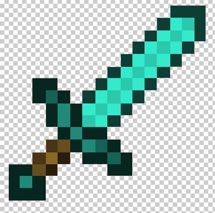 Pocket Edition Diamond Sword Game Png, Clipart, Angle, - Transparent Minecraft Diamond Sword , HD Wallpaper & Backgrounds
