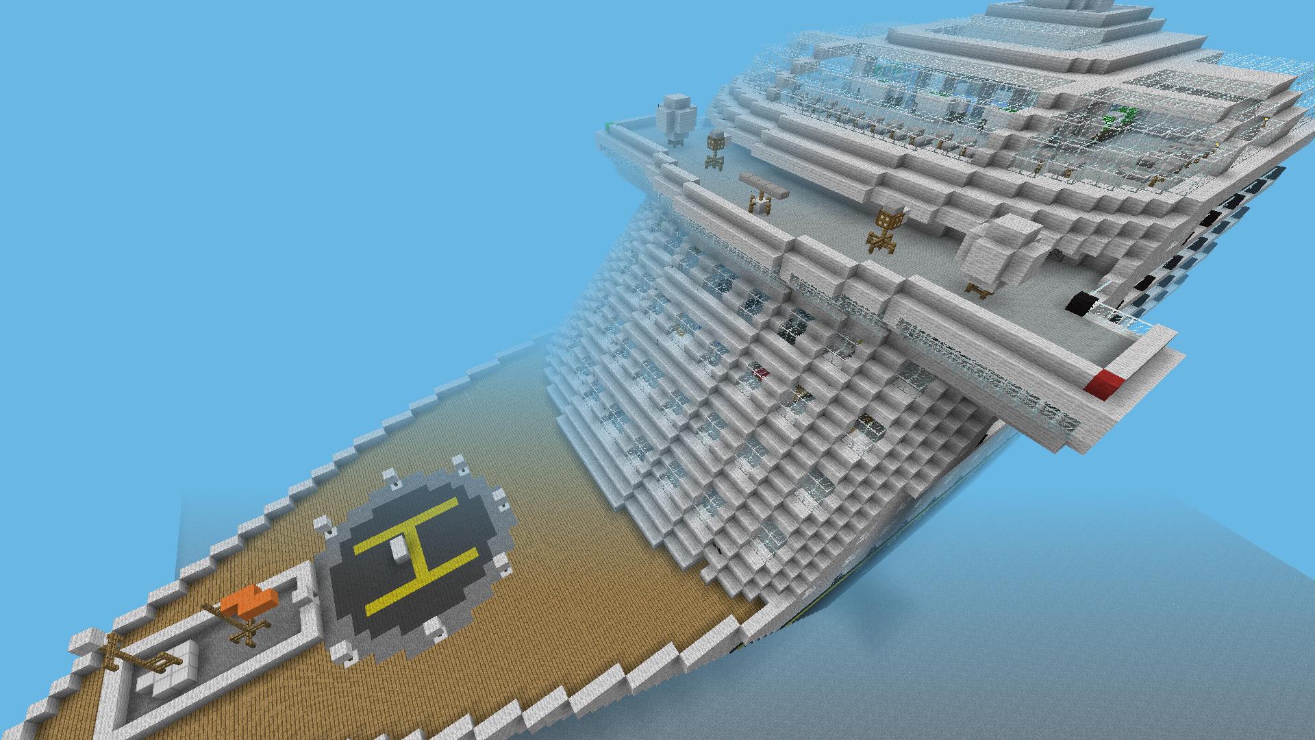 Big Minecraft Wallpapers Without Background - Mcpe Cruise Ship Download , HD Wallpaper & Backgrounds