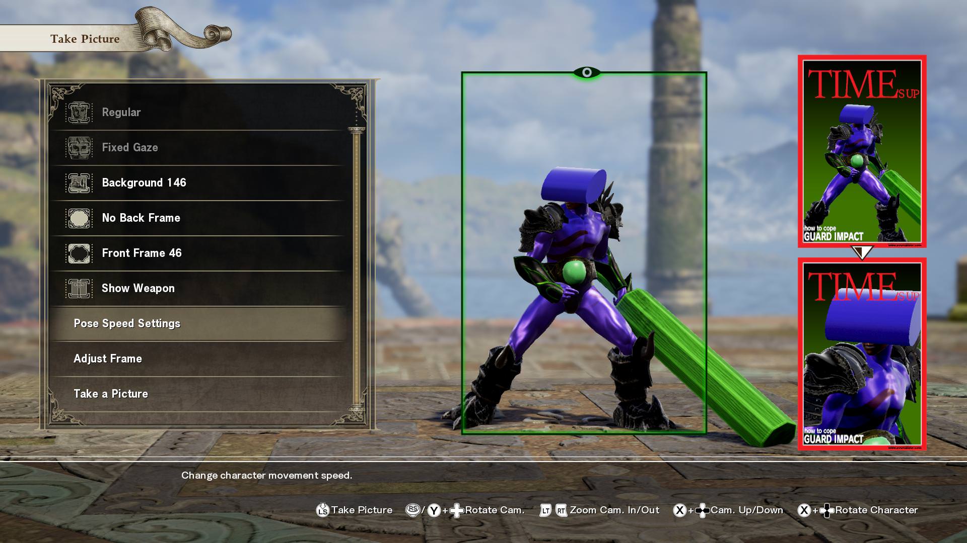 Faceless Void - Soul Calibur 6 Custom Characters , HD Wallpaper & Backgrounds