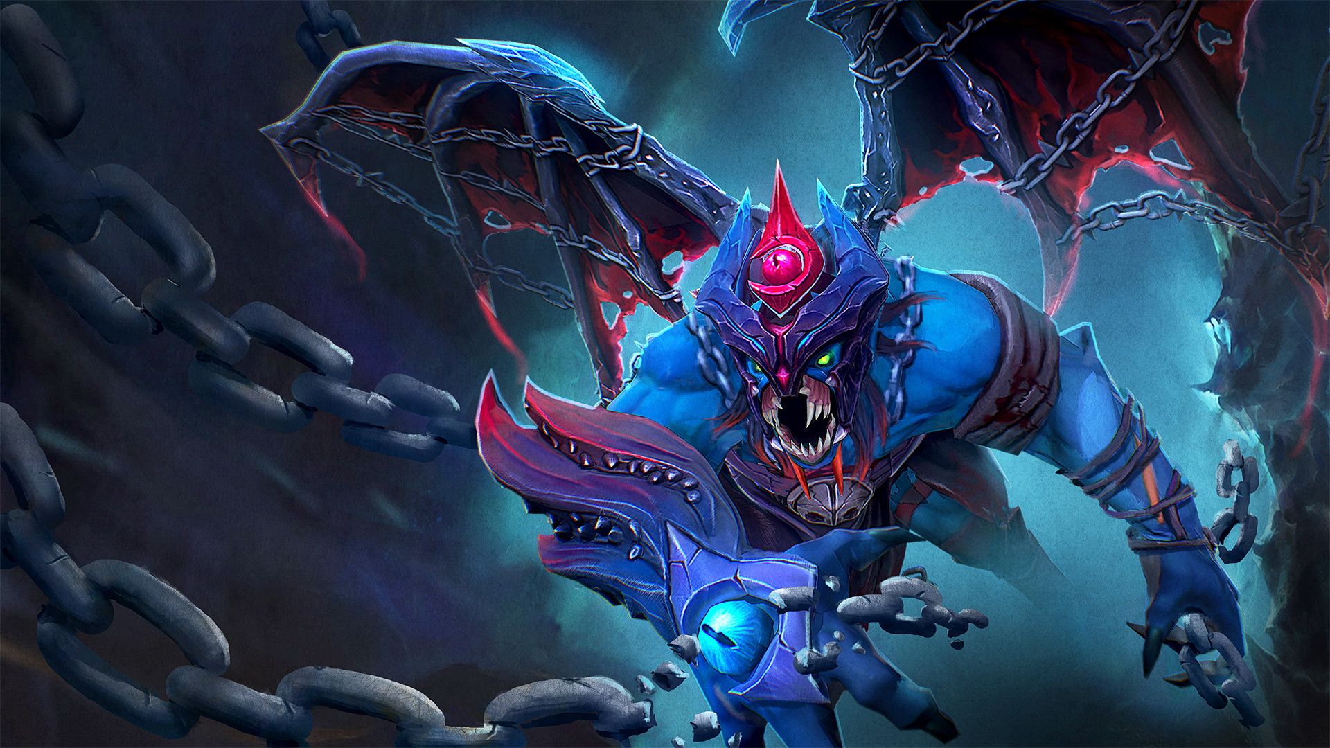Dota 2 Heroes Night Stalker Loading Screen Hunter In - Night ...