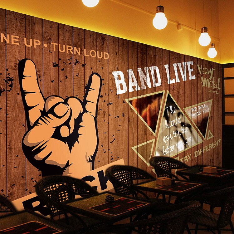 Music Rock Cafe Grain 3d Wallpaper 3d Wallpaper Dance - Papel Tapiz De Rock , HD Wallpaper & Backgrounds