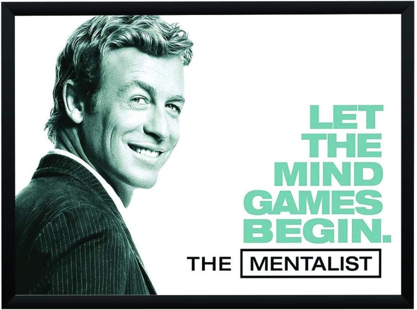 Mentalist Let The Mind Games Begin Quote Poster A4 - Poster , HD Wallpaper & Backgrounds