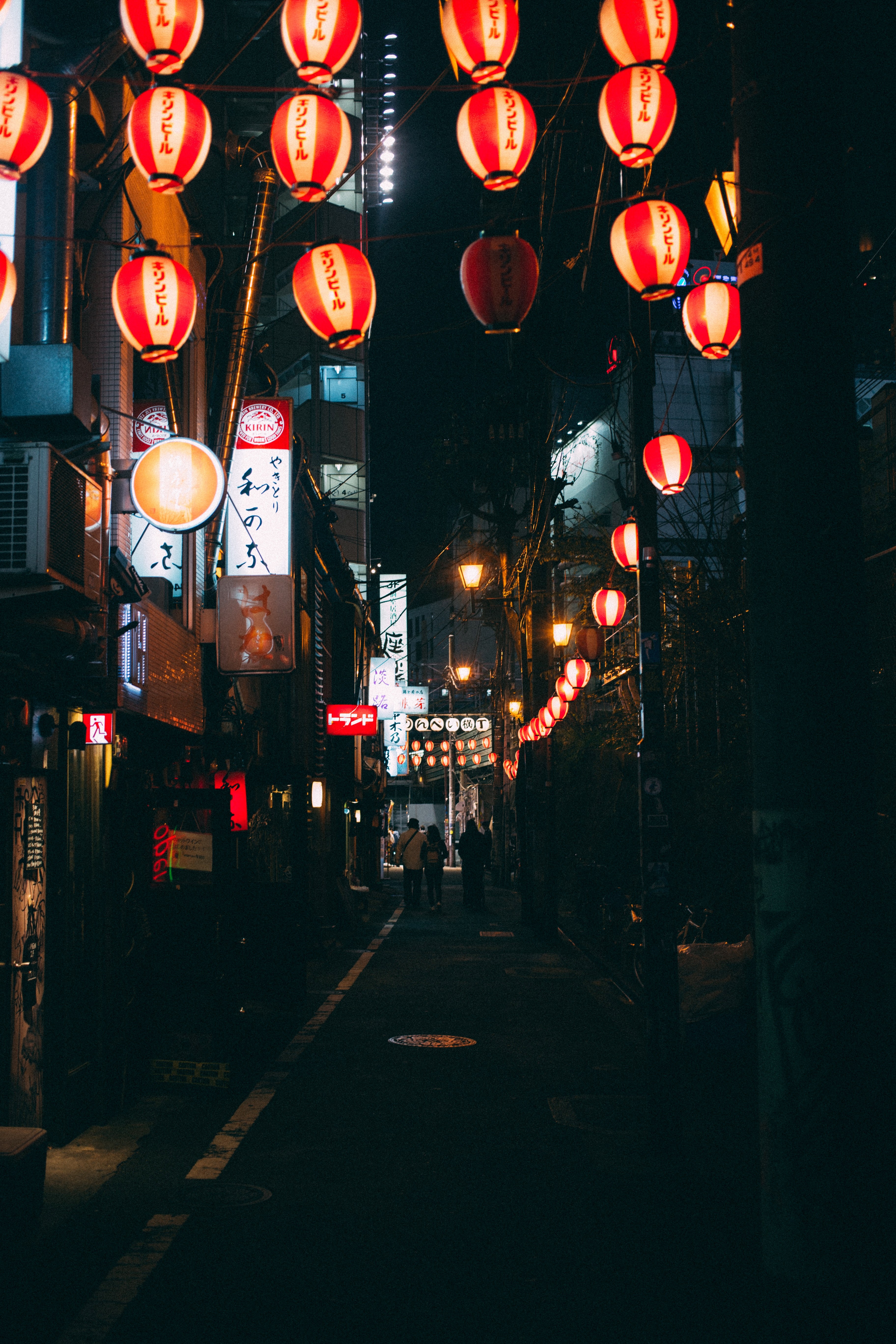 #3648x5472 Tokyo Alley Wallpaper And Background #40901 - Paper Lantern , HD Wallpaper & Backgrounds