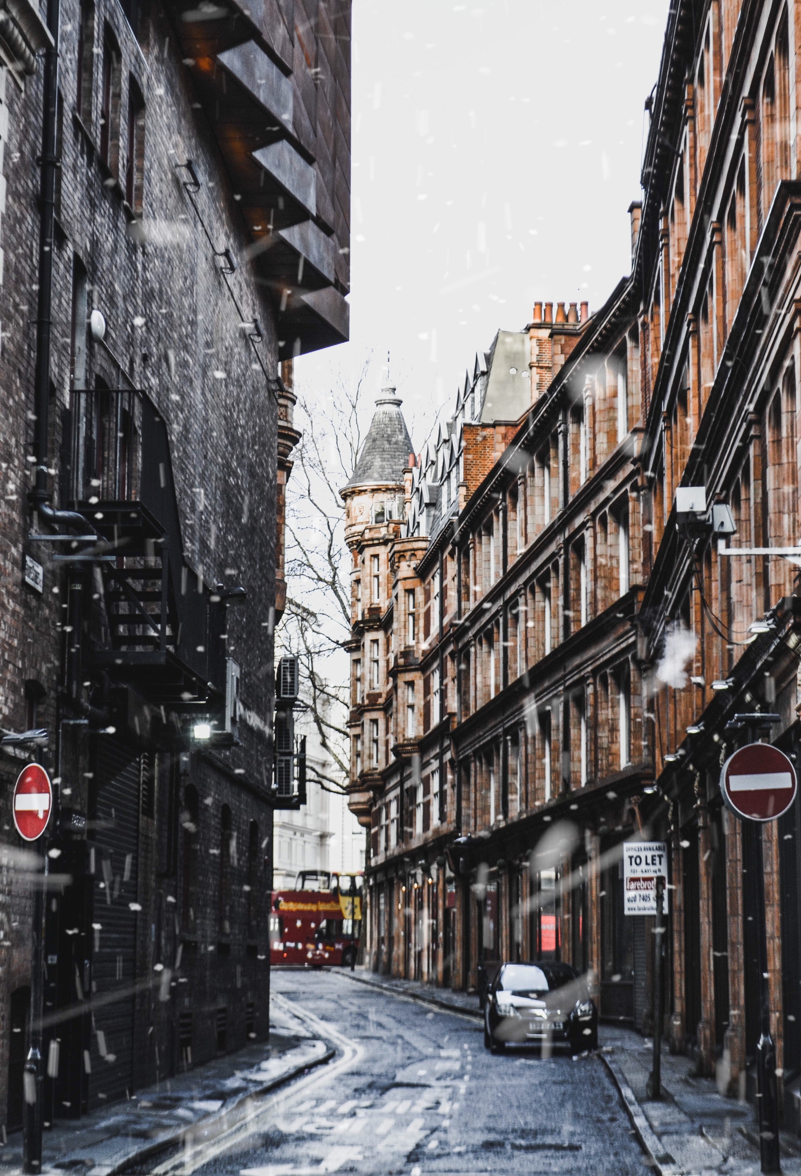 2790x4096 Snowy Alley Wallpaper And Background Alley Hd Wallpaper Backgrounds Download