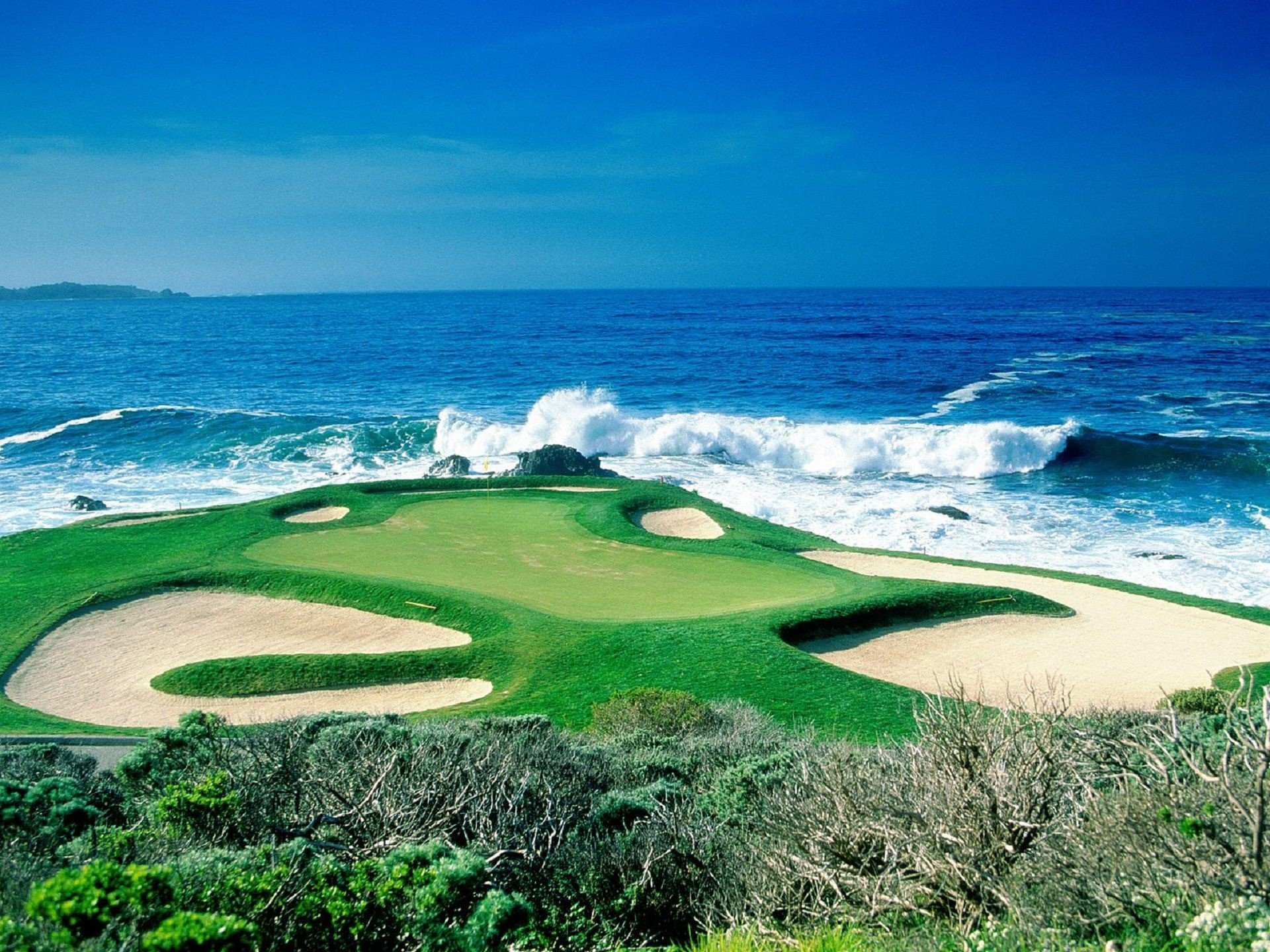 Wallpaper Iphone Download New Hdfor Rhpinterestnz The - Golf Course Ocean , HD Wallpaper & Backgrounds