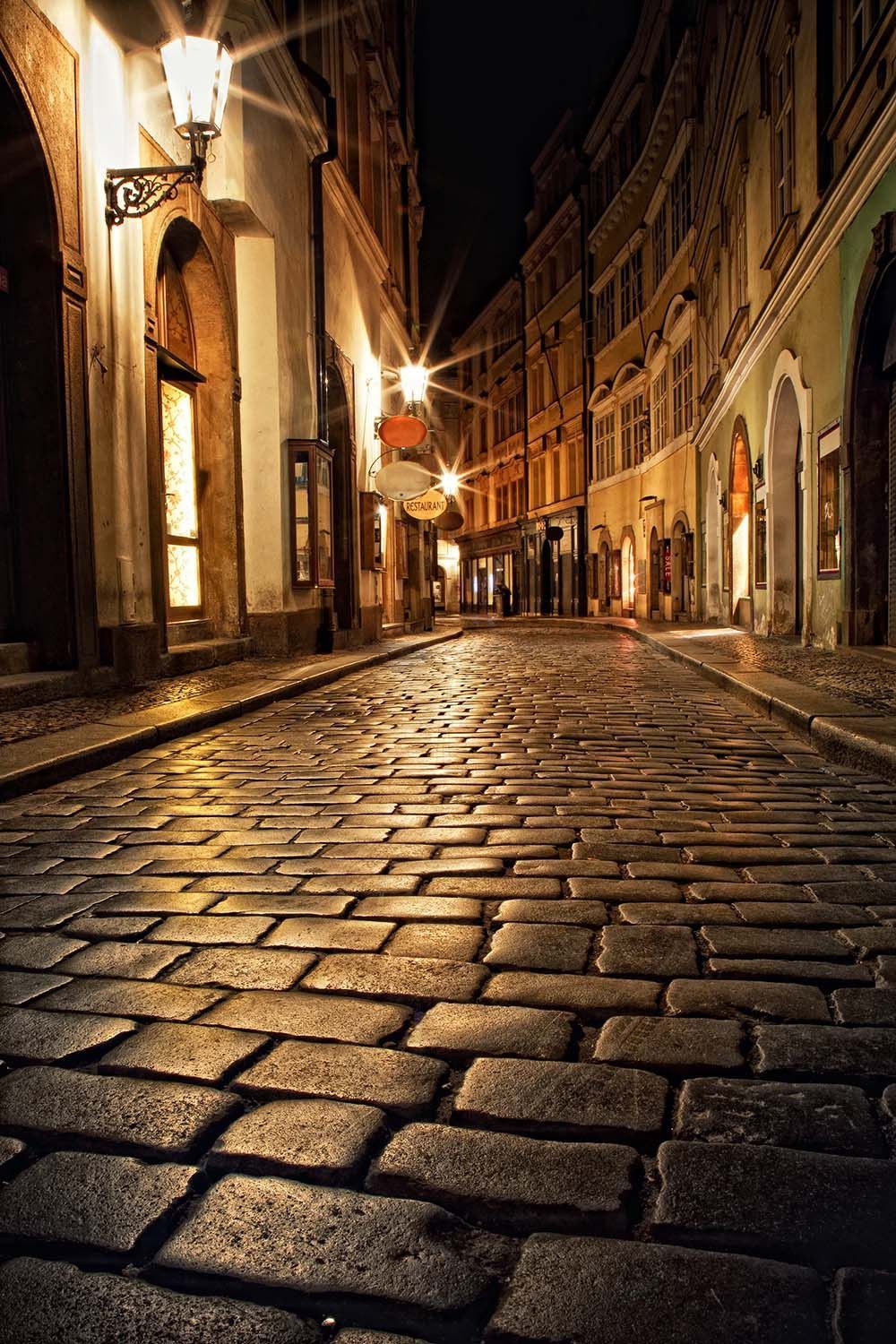 Why Should Decorating Be Limited To Indoors These Vinyl - Prague City At Night , HD Wallpaper & Backgrounds