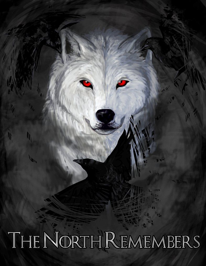 The North Remembers By Kasye On Deviantart - Wolf The North Remembers , HD Wallpaper & Backgrounds