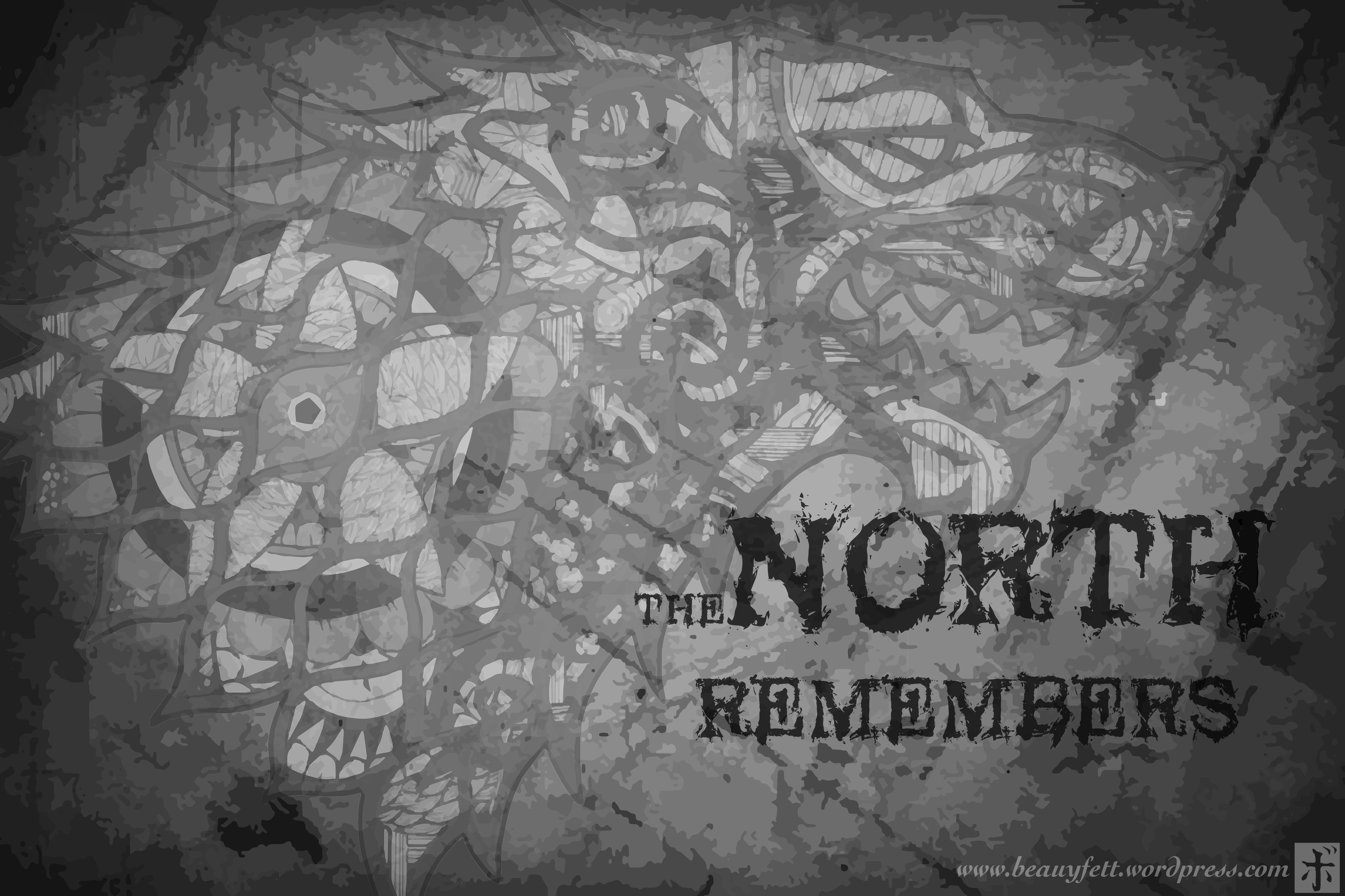 The North Remembers Wallpaper - Monochrome , HD Wallpaper & Backgrounds