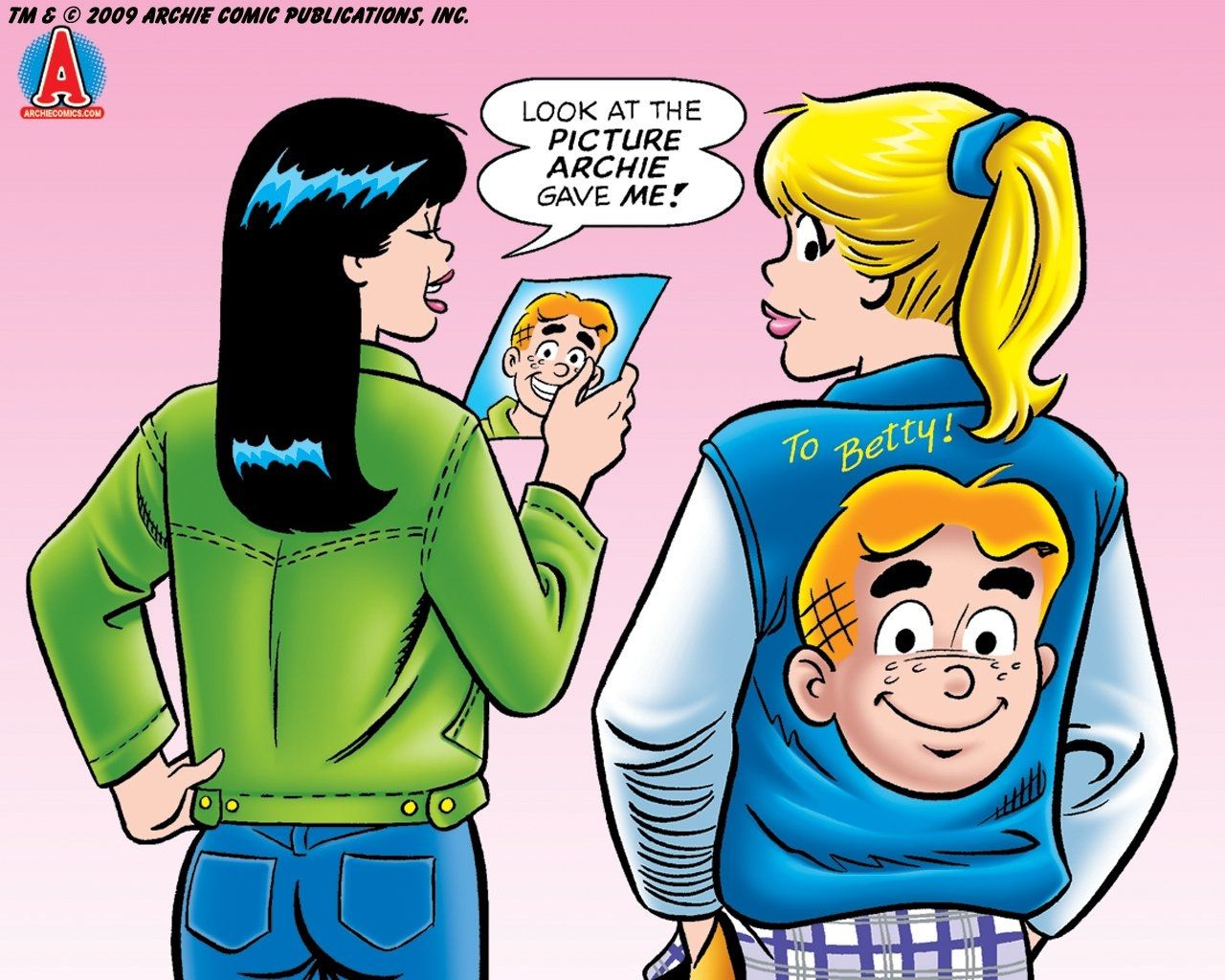 Betty And Veronica Wallpaper Wp500164 - Betty And Veronica Phone , HD Wallpaper & Backgrounds