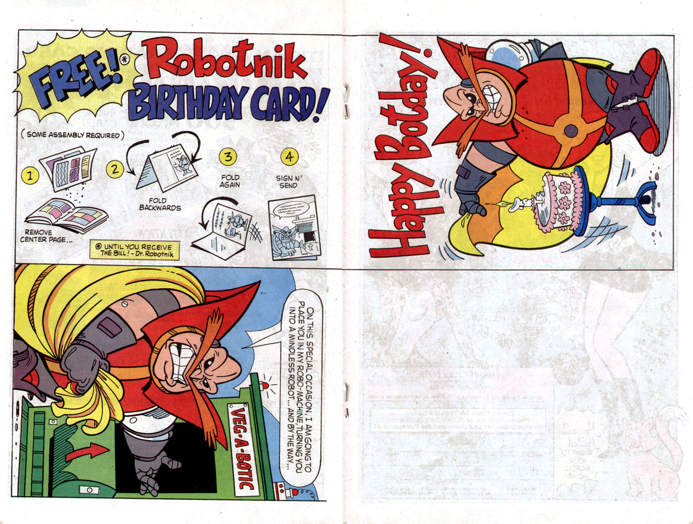 Julian Robotnik Images Random Comic Pages From Archie - Cartoon , HD Wallpaper & Backgrounds