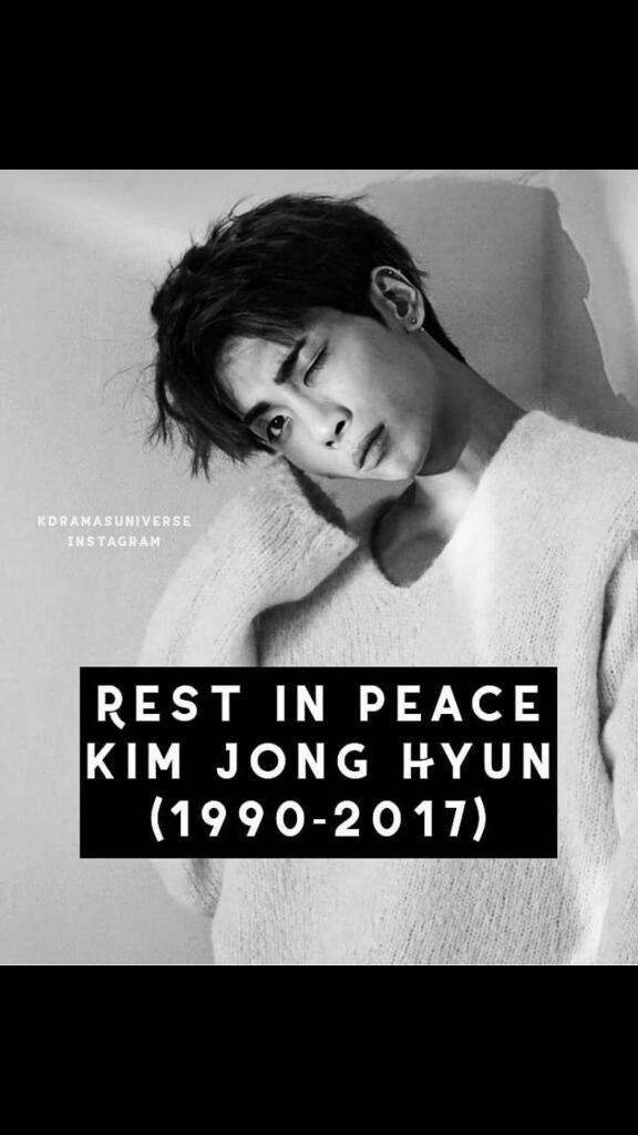 You Did Well - Rest In Peace Kim Jonghyun , HD Wallpaper & Backgrounds